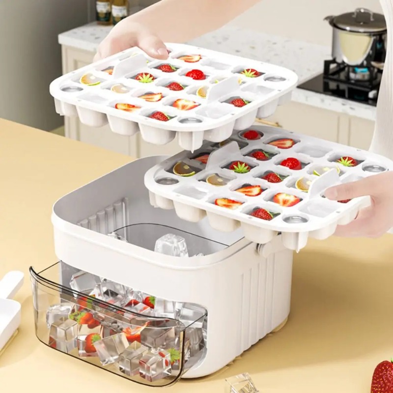 50-cube Ice Machine Large-capa - Food Processor Large ulasan dan harga