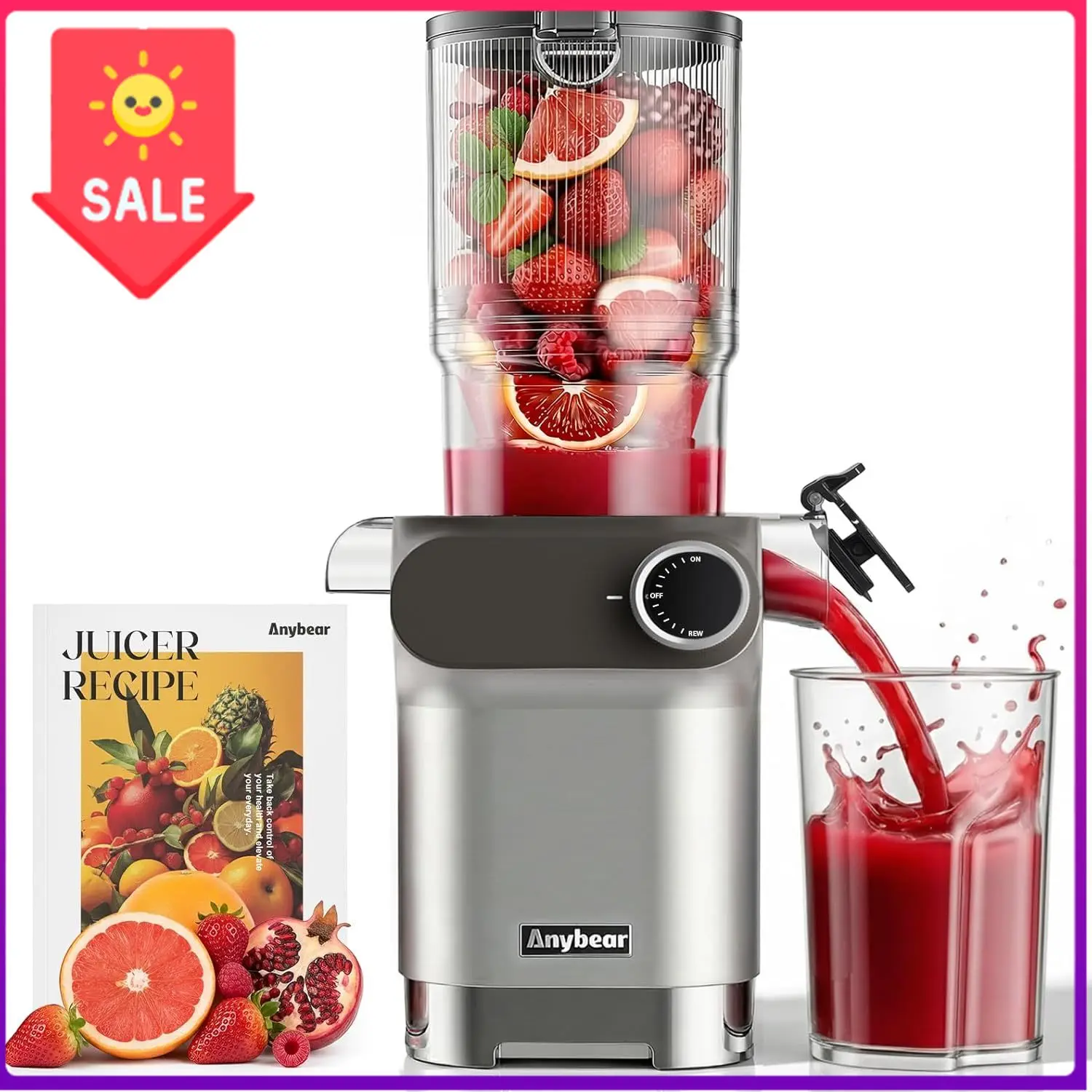 Bestseller200W Cold Press Juic - Juicer Cold Press Slow ulasan dan harga