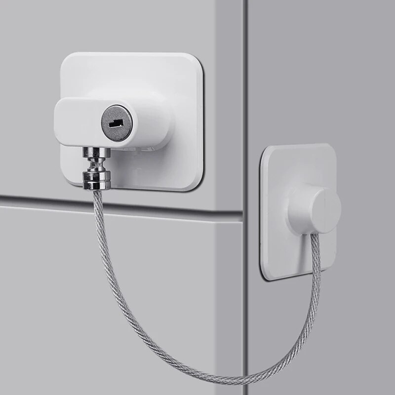 1Pcs Fridge Cabinet Locks for  - Kitchen Appliances For Kids ulasan dan harga