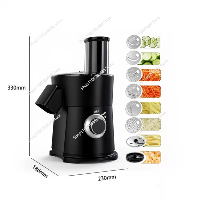 Electric Vegetable Cutter, Aut - Food Processor Large ulasan dan harga