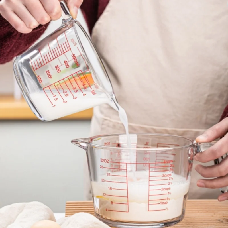 2/4 Cup Glass Measuring Cup Fo - Kitchen Appliances Refrigerators ulasan dan harga
