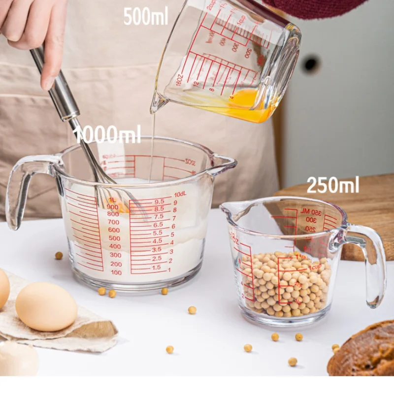 2/4 Cup Glass Measuring Cup Fo - Kitchen Appliances Refrigerators ulasan dan harga