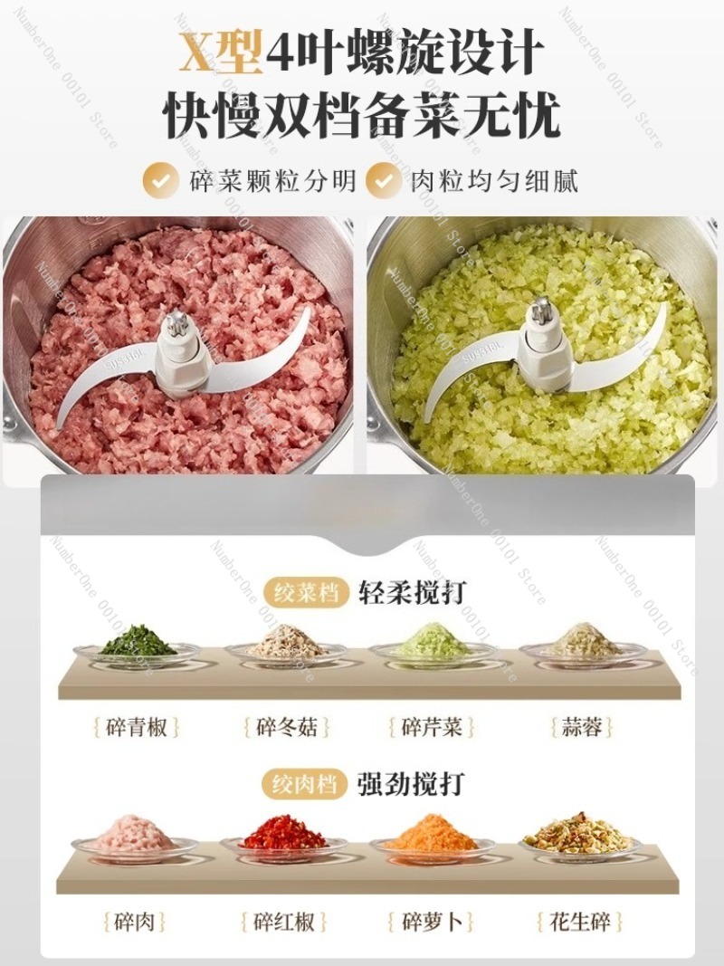 Stainless Steel Meat Grinder H - Food Processor Large ulasan dan harga