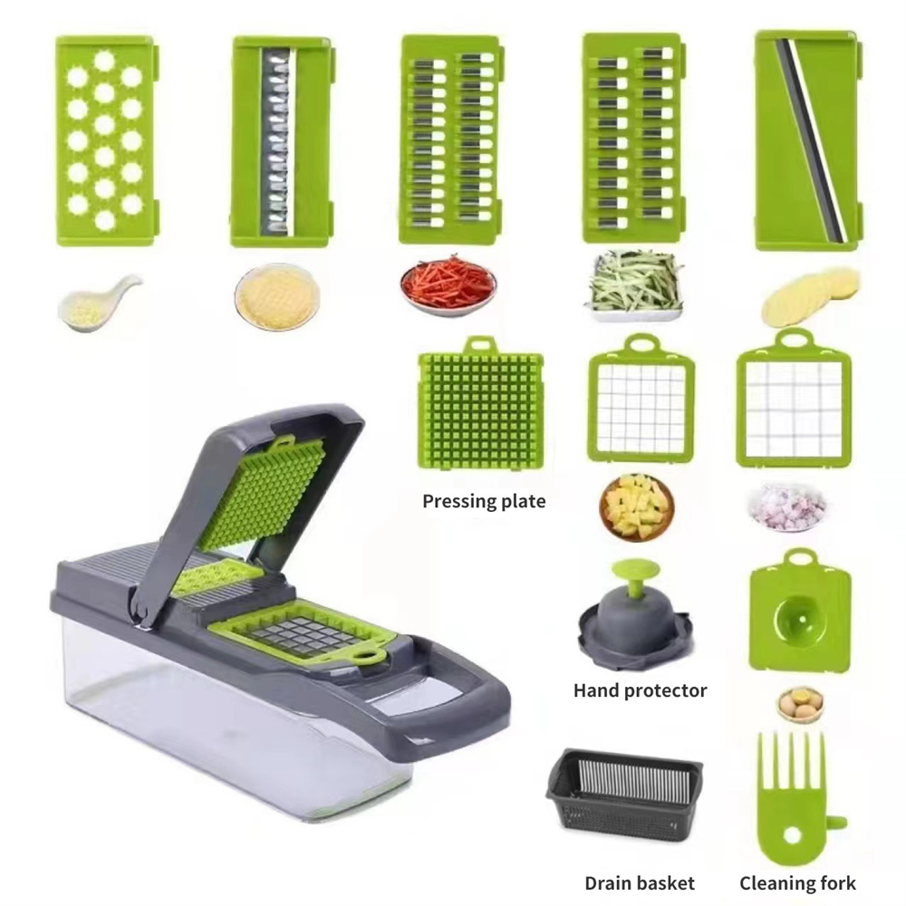 12/16pcs Vegetable Cutter Mult - Kitchen Appliances Japan ulasan dan harga