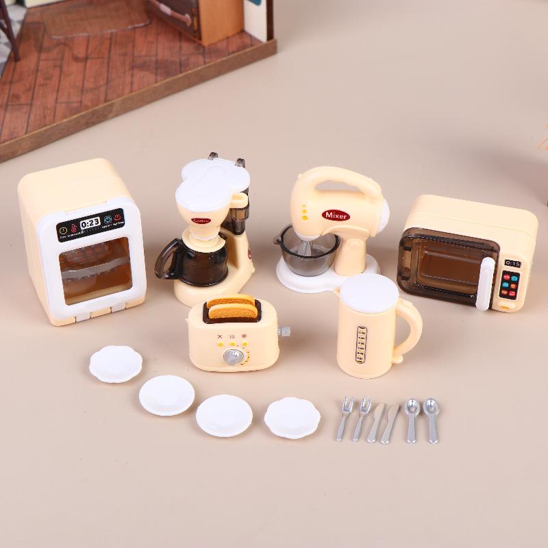 1 Set 1 12 Miniature Coffee Ma - Kitchen Appliances For Kids ulasan dan harga