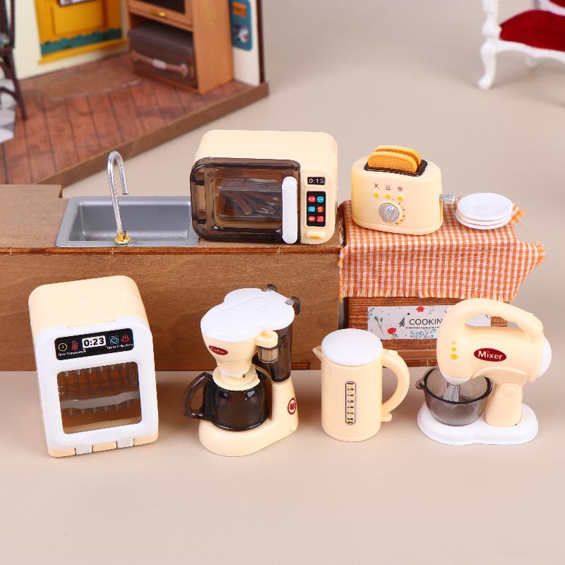 1 Set 1 12 Miniature Coffee Ma - Kitchen Appliances For Kids ulasan dan harga