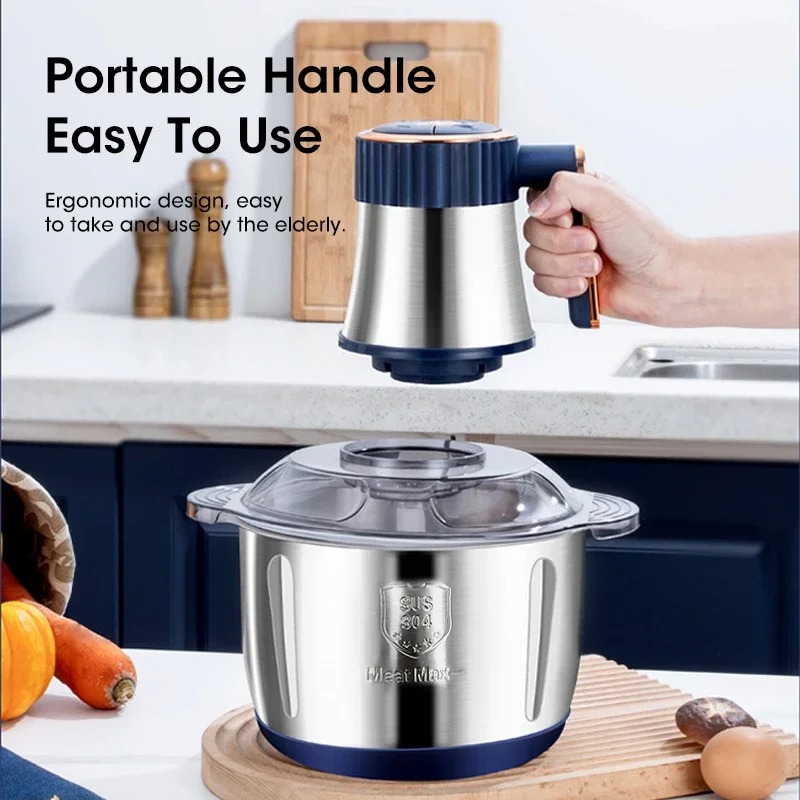 5L Electric Meat Grinder Large - Food Processor Large ulasan dan harga