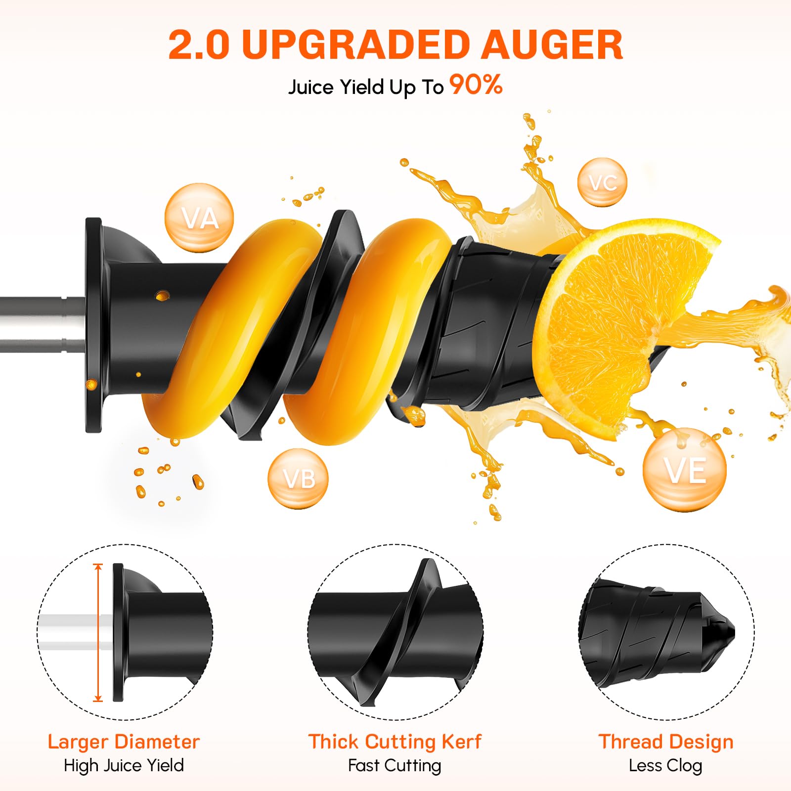 Masticating Juicer Attachment  - Juicer Cold Press Slow ulasan dan harga