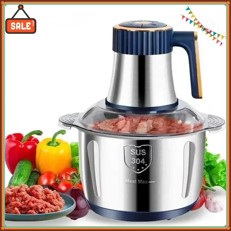 5L Large Capacity Electric Mea - Food Processor Large ulasan dan harga